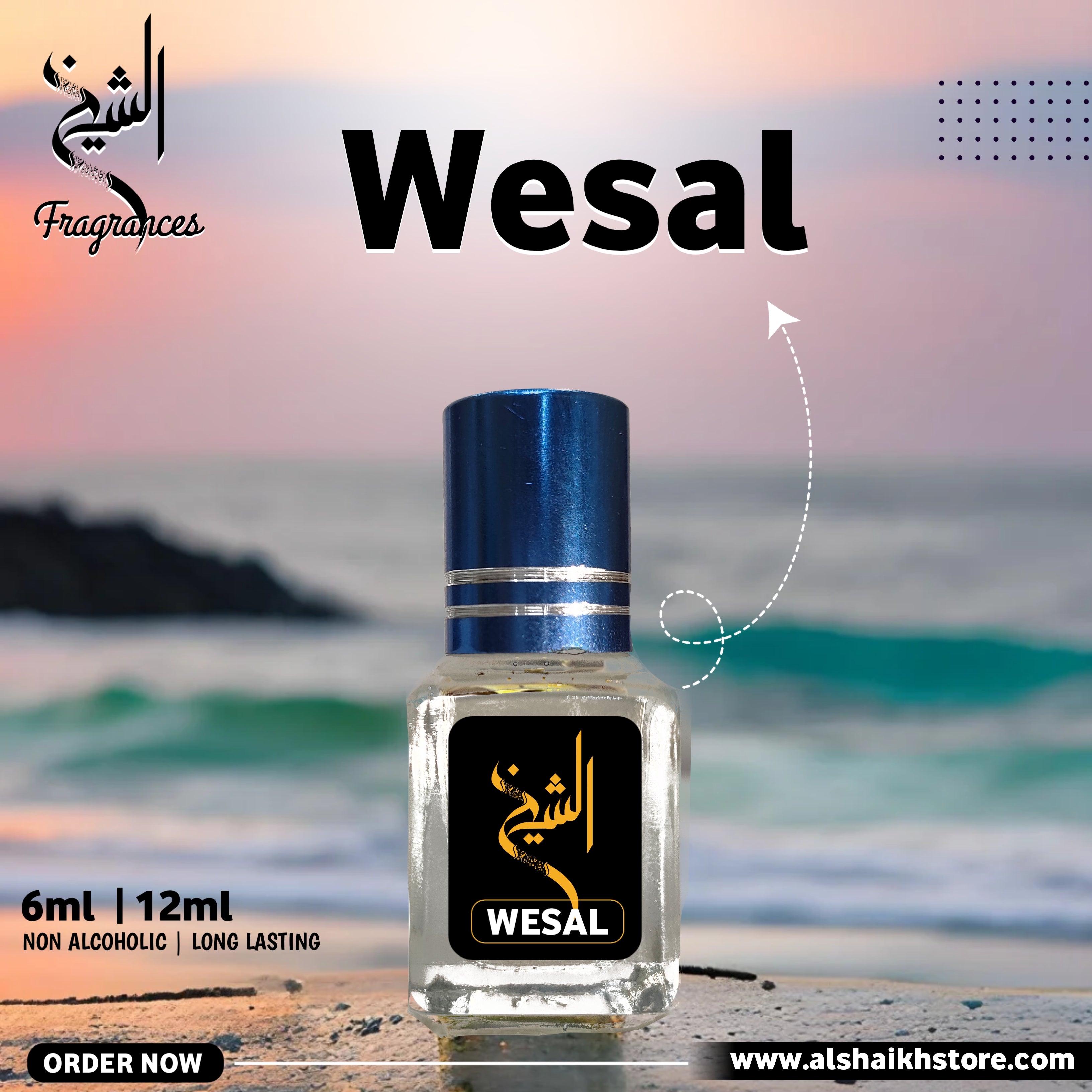 Wesal premium attar oil

Fresh sweet spicy perfume oil

Wesal perfume 6ml 12ml

Al Shaikh Wesal fragrance